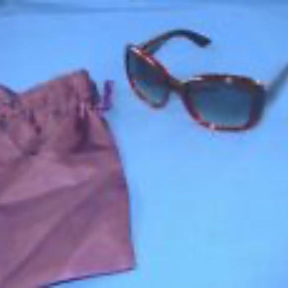 Prada SPR 32P MAX-0A7 Oversized Sunglasses - Picture 8 of 8